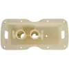Maniquí de Medio Cuerpo Soporte Inferior para Pierna Conector Accesorios para Tienda de Ropa Maniquí Tubo 2.2 Hebilla de Elevación de Plástico