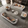 Conjunto de sofá e mesa de centro para recepção de escritório, salão de beleza de luxo leve, área de descanso do departamento de vendas, conjunto de mesa e cadeiras para reuniões de lazer