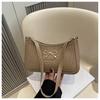 Bolsa de Axila com Laço da Moda para Mulheres 2025 Novo Estilo Coreano Tendência Bolsa de Ombro Único com Textura Estilosa para o Dia a Dia