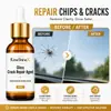 Agente Reparador de Grietas en Vidrio de Coche KineShineX 10ML para rellenar y reparar rápidamente pequeñas grietas y puntos astillados en parabrisas