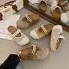 Sandálias Birkenstock com Design de Meia-Chinelo Fechado para Mulheres, Sandálias Birkenstock 2026 de Malha Perfurada com Solado Grosso para Aumentar a Altura, Sandálias Birkenstock