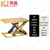 Plataforma Elevadora Fija Tipo Tijera Taller Carga y Descarga Elevador Plataforma Elevadora Fija Hidráulica de Gran Tonelaje
