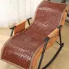 Alfombrilla refrescante de verano cojín para asiento mecedora tumbona cojín para respaldo de silla de salón cojín para asiento de mahjong verano siesta integrada descanso para el almuerzo tapete de bambú fresco