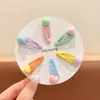 Presilhas de Cabelo de Gota D'água Dopamina de Verão para Crianças, Presilhas Doces para Meninas, Presilhas Laterais Bb, Presilhas Coloridas para Franja