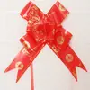 49 flores de tirón suministros para celebración de bodas cinta de lazo caja de regalo de boda empaque decoración de coche de boda tirador de manija de puerta flores de tirón al por mayor
