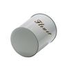 Balde de flor de ferro galvanizado para jardinagem de jardim balde de decoração doméstica para feriados balde de flor redondo vaso de flor de ferro