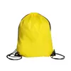 En Stock Bolsa con Cordón de Poliéster 210D Tela Oxford Evento de Maratón Deportes Baloncesto Mochila con Cordón Almacenamiento Personalizado