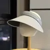 Chapéu de Sol para Ciclismo com Proteção UV Novo Estilo 2026 para Mulheres, Chapéu de Sol de Verão com Proteção UV, Chapéu de Sol Feminino de Aba Larga com Top Aberto