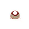 Bolsa Mini Exclusiva de Acrílico para Lançamento de Novo Produto Transfronteiriço Moda Europeia e Americana Nicho Corrente de Ombro Brilhante Bolsa de Festa Personalizada