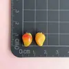 Super Mini Juguetes de Comida en Miniatura de Frutas 3D Resina Pegamento de Crema DIY Aretes Juguetes Fundas de Teléfono Venta al por Mayor Transfronteriza