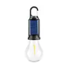 Luz Ambiental Solar LED para Camping al Aire Libre, Luz Recargable para Puesto Callejero, Bombilla de Filamento de Tungsteno, Luz con Gancho para Tienda