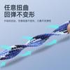 Para Huawei Bracelet 9 Correa de Nailon Trenzado HUAWEI band8 9 Broche Pulsera Arcoíris Trenzada de Nailon