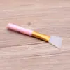 Beleza silicone máscara escova cabeça macia escova de silicone salão de beleza máscara especial escova de máscara caseira aplicador de ferramenta escova