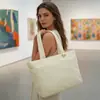 Amazon Bolso de Mano para Mujer de Gran Capacidad con Múltiples Compartimentos Ligero de Color Sólido Casual para Viajes y Uso Diario Bolso Tote de Hombro