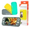 Funda de Silicona Adecuada para Consola Nintendo Switch Lite, Cubierta Protectora para Consola Switch Lite con Acabado de Aceite en Spray