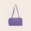 2026 Bolso Tote Nuevo de Piel de Vaca Mate para Mujer, Bolso Boston Tipo Bowling Simple Versátil, Bolso de Hombro Texturizado para el Trabajo