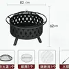 Estufa de Calefacción, Estufa de Barbacoa para Exteriores, Estufa de Leña, Estufa para Fogata, Mesa Estufa, Parrilla de Barbacoa, Fuego de Carbón para Patio de Villa en Casa