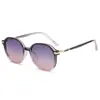K-Style Bi Gafas de Sol de Montura Grande para Mujer Gafas de Sol Estilo Ins Harajuku Retro Anti-UV Transmisión en Vivo Fábrica Venta al por Mayor Dropshipping