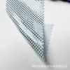 Tela de Punto Pequeño Estampada en Dorado, Brillante y Lustrosa, Tela Suave de Poliéster para Bolsas, Juguetes y Decoración, Al por Mayor
