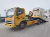 Camión de Remolque Pequeño Chapado en Azul, Camioneta Grande Diésel, Garaje Subterráneo Vehículo de Rescate en Carretera Uno a Uno Precio