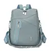 Mochila Fashionável de Grande Capacidade Estilo Coreano para Mulheres, Bolsa Simples de Couro Macio para Trabalho, Lazer Urbano e Viagem