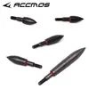 Arco y flecha tiro con arco viento roto pez negro flecha trueno 6.2 mm diámetro interior rosca reemplazable tiro preciso partido contrapeso flecha