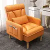 Sofá de Um Lugar Reclinável e Confortável para Sentar Venda Quente Sala de Estar Quarto Varanda Escritório Sofá para Pessoa Preguiçosa Sofá-Cama Cadeira para Computador