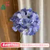 Impressão serigráfica de ramo único hortênsia hortênsia encaracolada casamento estilo europeu flor artificial decorativa alta qualidade arranjo de flores para sala de estar flor de seda