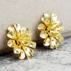 Acessórios para Joias DIY Noiva Antiga Peça Flor Margarida 14mm Grampo de Cabelo Brincos Joia Passo Material Artesanal A300