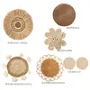 Decoraciones de Pared de Paja Hechas a Mano, Colgantes para Hogar/Restaurante, Decoraciones de Pared con Borlas de Venta Caliente Transfronteriza, Decoraciones de Pared de Fondo, Decoraciones de Pared para Dormitorio