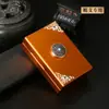 Estuche Automático Hecho a Mano para 20 Cigarrillos, Portátil, Personalizado, Resistente a la Presión, a Prueba de Humedad, Metal, para Hombres, Disponible en Varios Tamaños