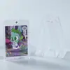 Portatarjetas Magnético Transparente Pt Pokemon Cg Yu-Gi-Oh! Funda Dura para Tarjeta Almacenamiento de Tarjeta Estrella Funda Protectora Caja Exhibidora de Tarjetas