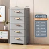 Gabinete de Almacenamiento Tipo Cajón Plástico Hogar Sala de Estar Juguete Merienda Gabinete Caja de Almacenamiento Multicapa Ropa Mesita de Noche Gabinete de Almacenamiento