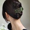 Pinza para el pelo de pato esmerilada estilo coreano para 2025 Primavera, para recogidos, accesorio para coleta alta que no daña el pelo, disponible en varios colores, estilo dulce