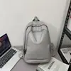 Mochila de viagem para estudante do ensino médio, grande capacidade, alta qualidade, simples, mochila para notebook para o dia a dia para mulheres, casual