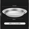 Estante de Vapor Multifuncional Escalonado de Acero Inoxidable 304 30-32-34 Múltiples Especificaciones Cesta Universal para Cocinar al Vapor Plato de Vapor Dedicado para Wok