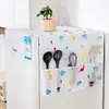 Funda de Refrigerador de Peva Funda a Prueba de Polvo Bolsa Colgante para Refrigerador Bolsa de Almacenamiento Tela a Prueba de Polvo Bolsa de Almacenamiento de Tela Impermeable para el Hogar