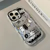 Aplicable a Funda para iPhone 18 a Prueba de Caídas Divertido Gato Fiesta de Música Espejo Apple 17 Pro Max Funda Protectora
