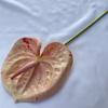 Fotografia adereços Meili borracha macia pequena palma vermelha simulação planta verde simulação flor borracha macia falsa flor casa loja acessórios de exibição
