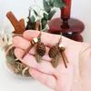 Pendientes vintage Mori de borla bohemia, famoso estilo étnico, moda europea y americana, pendientes de borla de plumas indias