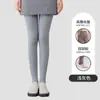 Leggings de cintura alta para mujeres altas, adecuados para usar al aire libre en otoño e invierno, con control de abdomen y características de levantamiento de glúteos, pantalones cálidos de algodón, mallas nuevas con pie