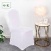 Funda Elástica para Silla, Funda Gruesa de Una Pieza Universal para Silla, Funda Blanca para Silla de Banquete, Funda Elástica para Silla, Estilo Minimalista Moderno