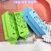 Caja de papelería personalizada estuche de silicona bolsa de almacenamiento descompresión pop-it estuche con cremallera estudiante de primaria almacenamiento bolsa de maquillaje
