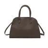Bolso Tote de Mano con Raya Transfronteriza, Bolso de Hombro Versátil con PU de Patrón Lichi, Gran Capacidad de Moda para Viajes Diarios, Bolso Cruzado Retro para Mujer