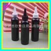 Botella de Plástico con Tapa Puntiaguda de 120ML Gorro Eléctrico para el Cabello Botella para Loción 120ML Botella para Líquido con Tapa Puntiaguda Botella Negra con Tapa con Punta para Aceite Esencial