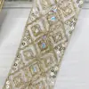 En stock Decoración hanfu estilo nacional accesorios cuerda bordado lente encaje cuello puño cinturón accesorios para el hogar DIY