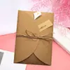 Cartões de aniversário criativos estilo retrô, cartões de felicitações de alta qualidade, papel kraft, DIY com flores secas, para expressar gratidão e enviar bênçãos, adequados para formatura e o Festival Qixi