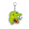 Chaveiro de Acrílico Tamagotchi Mercadoria de Anime Pingente Fofo em Estoque Dropshipping Desenho Animado