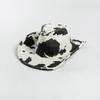 Moda Casual Nova Primavera e Verão Estampa de Laticínios Chapéu de Cowboy Proteção Solar ao Ar Livre Protetor Solar Chapéu Jazz Tendência