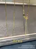 Collar de Oro de 18K Au750 Sólido No Desmontable Versátil DIY Ajustable Súper Brillante Lujo Ligero Cadena para Clavícula que Combina con Todo